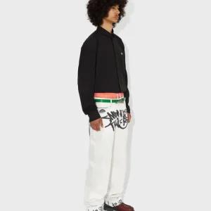 Minus Two Graff Blanc Jeans(Logo Gris)