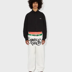Minus Two Graff Blanc Jeans(Logo Gris)