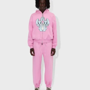Minus Two Mascotte Lapin Rose Ensemble